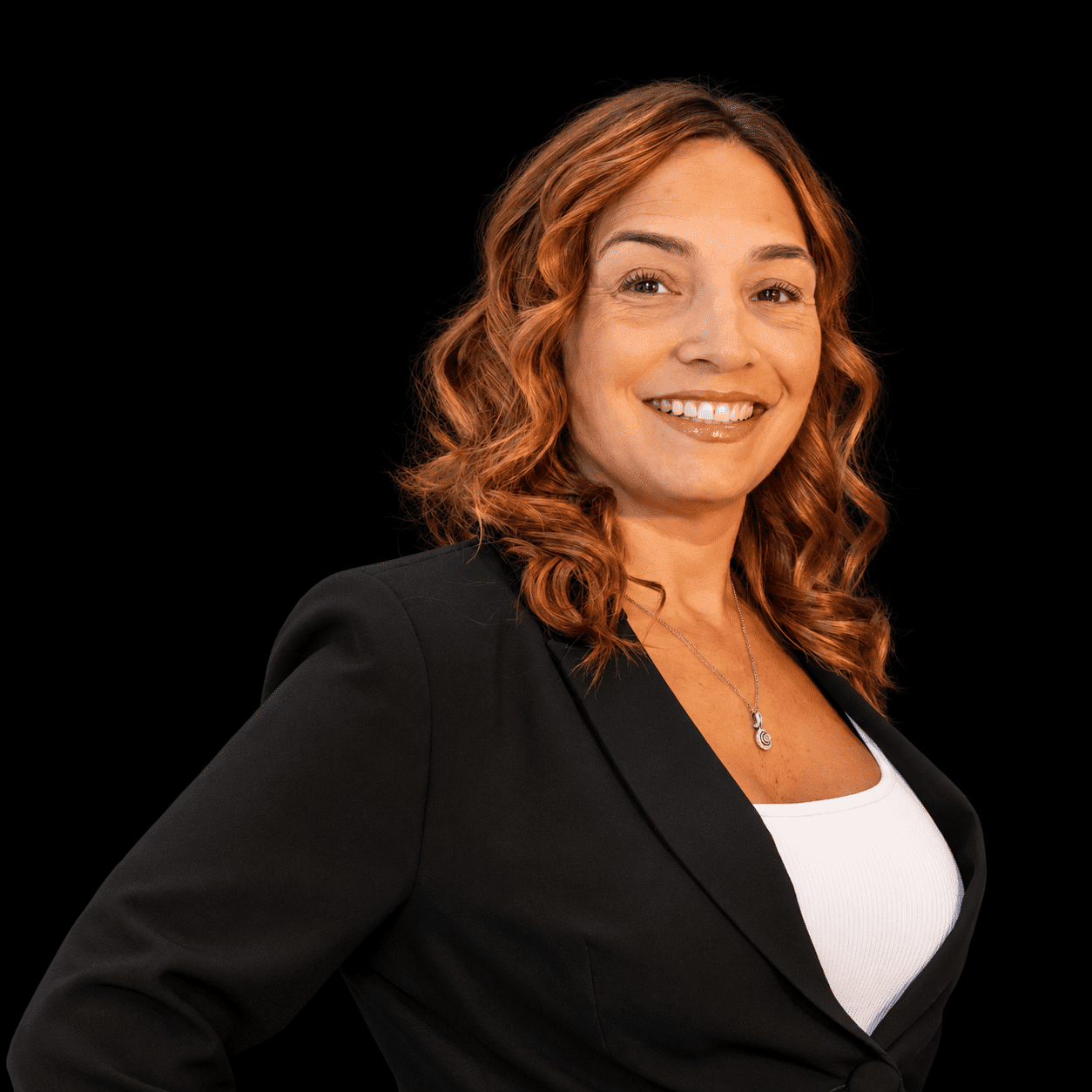Portrait of Leah O'Connor, a professional stylist at Salon L Manayunk, showcasing their expertise and style.